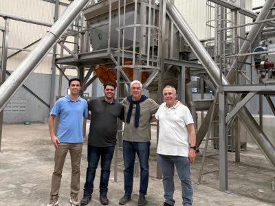 group photo processing line